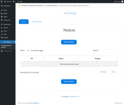 Page screenshot: YourPlugins &rarr; Conditional Cart Notices