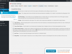 Page screenshot: YouTube Free &rarr; Compatibility