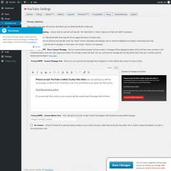 Page screenshot: YouTube Free &rarr; Privacy