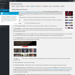 Page screenshot: YouTube Free &rarr; Galleries