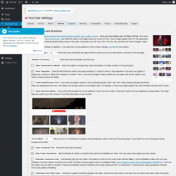 Page screenshot: YouTube Free &rarr; Galleries
