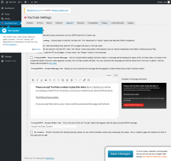 Page screenshot: YouTube Free &rarr; Privacy