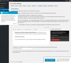 Page screenshot: YouTube Free &rarr; Privacy