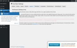 Page screenshot: YouTube Free &rarr; Performance