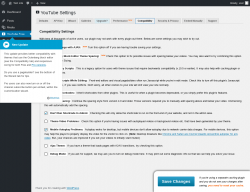 Page screenshot: YouTube Free &rarr; Compatibility
