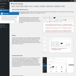 Page screenshot: YouTube Free &rarr; Wizard