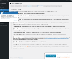 Page screenshot: YouTube Free &rarr; Compatibility