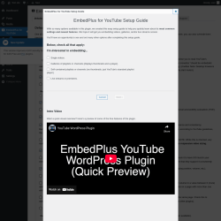 Page screenshot: EmbedPlus for YouTube