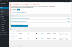 Page screenshot: Videos
