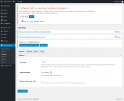 Page screenshot: Video Settings &rarr; Settings