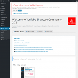 Page screenshot: Video Settings