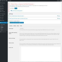 Page screenshot: Video Settings &rarr; Settings &rarr; Tools
