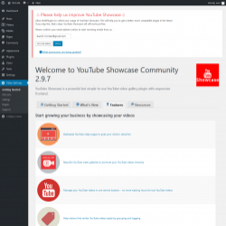 Page screenshot: Video Settings &rarr; Features