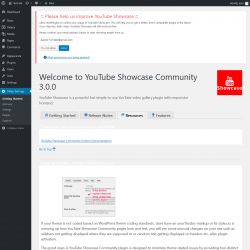 Page screenshot: Video Settings &rarr; Resources