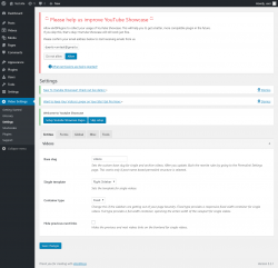 Page screenshot: Video Settings &rarr; Settings