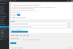 Page screenshot: Video Settings &rarr; Settings &rarr; Global