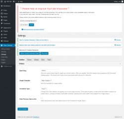 Page screenshot: Video Settings &rarr; Settings