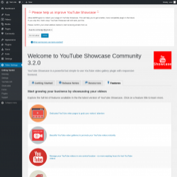 Page screenshot: Video Settings &rarr; Features