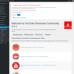 Page screenshot: Video Settings &rarr; Features