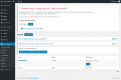 Page screenshot: Video Settings &rarr; Forms