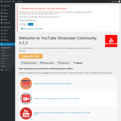 Page screenshot: Video Settings &rarr; Features