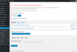 Page screenshot: Video Settings &rarr; Settings &rarr; Global