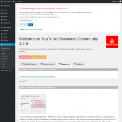 Page screenshot: Video Settings &rarr; Resources