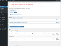 Page screenshot: Videos