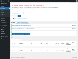Page screenshot: Videos
