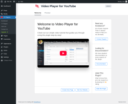 Page screenshot: YT Players