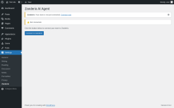Page screenshot: Settings &rarr; Zanderio