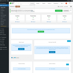 Page screenshot: Jetpack CRM 