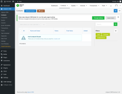 Page screenshot: Jetpack CRM  &rarr; Contacts