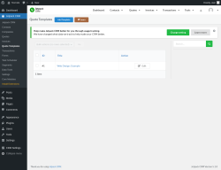 Page screenshot: Jetpack CRM  &rarr; Quote Templates
