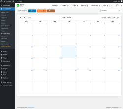 Page screenshot: Jetpack CRM  &rarr; Task Scheduler