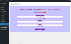 Page screenshot: Zestpush → API Configuration
