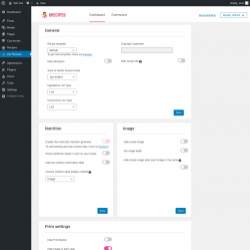 Page screenshot: Zip Recipes