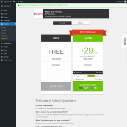 Page screenshot: Recipes → Upgrade  ➤