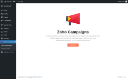 Page screenshot: Zoho Campaigns