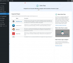 Page screenshot: Zoho Flow