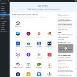 Page screenshot: Zoho Flow