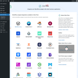 Page screenshot: Zoho Flow