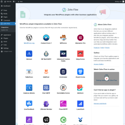 Page screenshot: Zoho Flow
